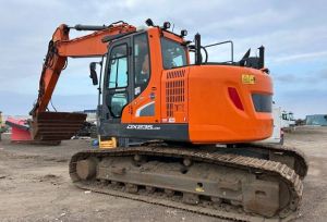 Doosan DX235LCR-5 PYÖRITTÄJÄ, 3D-LAITTEET