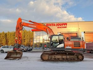 Hitachi ZX 300 LC-6 / Pyörittäjä, Rasvari, Kauha