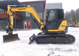 Yanmar SV100-2A PYÖRITTÄJÄLLÄ