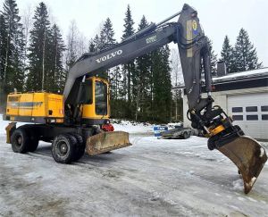 Volvo EW200, Engcon, kauha