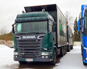 Scania R730 8x4 Energiapuuyhdistelmä