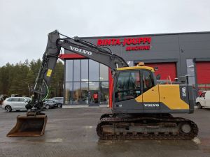 VOLVO EC140EL / Pyörittäjä, Kauha, Rasvari