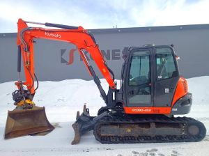 Kubota KX080-4a2 PYÖRITTÄJÄLLÄ