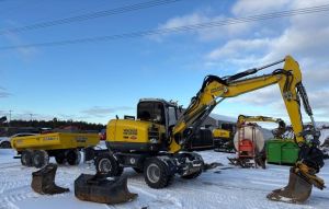 Wacker Neuson EW 100 / Kärry, 3 Kauhaa, StageV