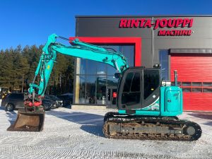 KOBELCO SK 140 SR LC / Pyörittäjä, Novatron 3D, Rasvari