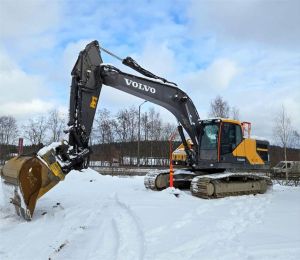 VOLVO EC250EL, 3 kauhaa