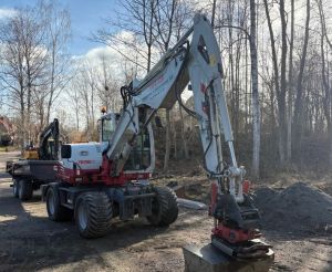 TAKEUCHI TB 295 W / Pyörittäjä, Kärry, Tulossa!, Колесные экскаваторы