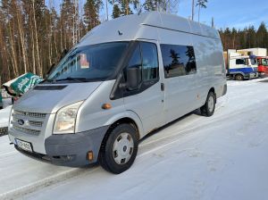 FORD Transit 125 T350 6hlö jatko-ohjaamo, Light delivery vans / panel vans