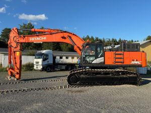 HITACHI ZAXIS490LCH-6 + 600MM TELAT + RASVARI + LÄMMITIN + SMP-PIKALIITIN + KUOKKAKAUHA , Telakaivukoneet