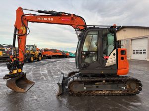 HITACHI ZAXIS85US-6 + RASVARI + EBERI + PROBO ENGCON EC209 PIHDILLÄ + ILMASTOINTI + JNE