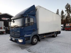 MERCEDES-BENZ Atego 821 Automat Xarios 300 kylmälaite, 2-двуосный