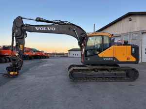 VOLVO EC180EL + 700MM TELAT + RASVARI + LÄMMITIN + ENGCON EC219 PIHDILLÄ