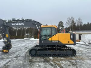 VOLVO EC180EL + 700MM TELAT + RASVARI + LÄMMITIN + ENGCON EC219 PIHDILLÄ