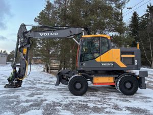 VOLVO EW160E + BSS + RASVARI + LÄMMITIN + PROBO TILTTI PIHDILLÄ + NOVATRON 3D